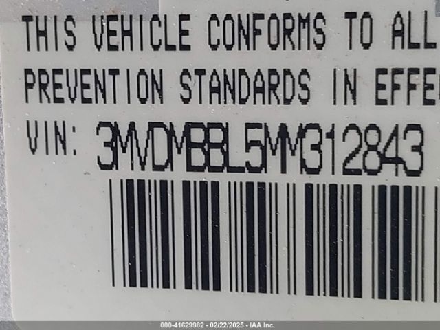 3MVDMBBL5MM312843 Mazda Cx-30 Select