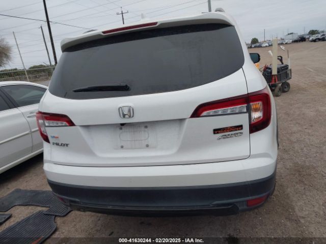 5FNYF6H83NB099405 Honda Pilot Awd Trailsport
