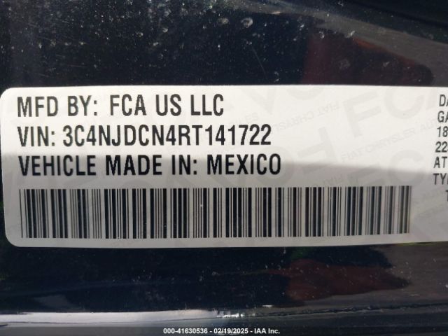 3C4NJDCN4RT141722 Jeep Compass Limited 4x4
