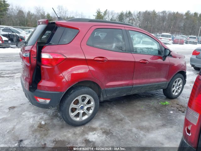 MAJ6S3GL4KC296248 Ford Ecosport Se