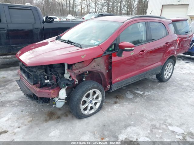 MAJ6S3GL4KC296248 Ford Ecosport Se