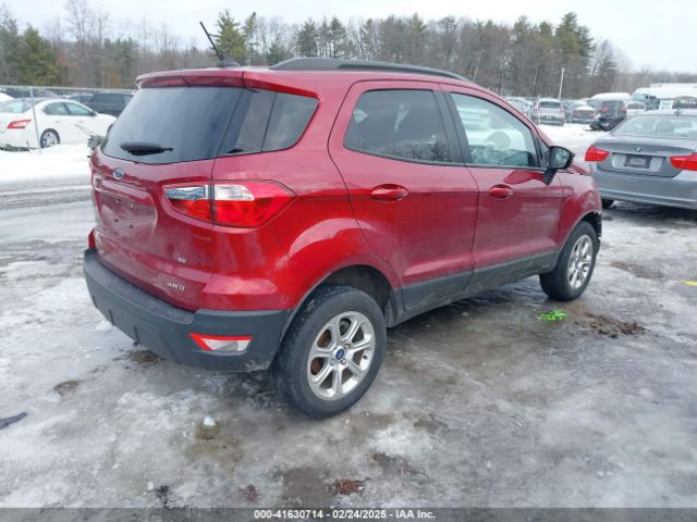 MAJ6S3GL4KC296248 Ford Ecosport Se