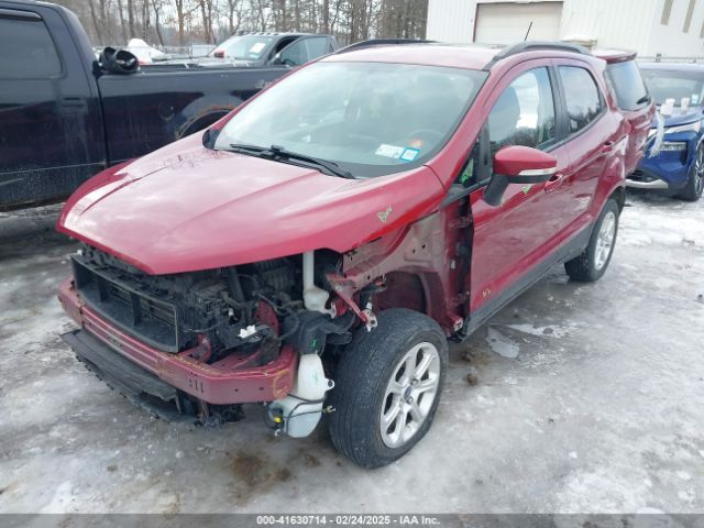 MAJ6S3GL4KC296248 Ford Ecosport Se