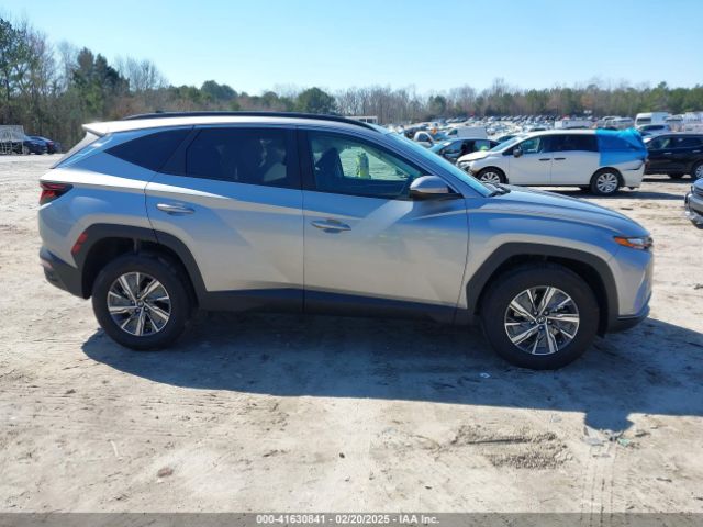 KM8JBCD14RU218673 Hyundai Tucson Hybrid Blue