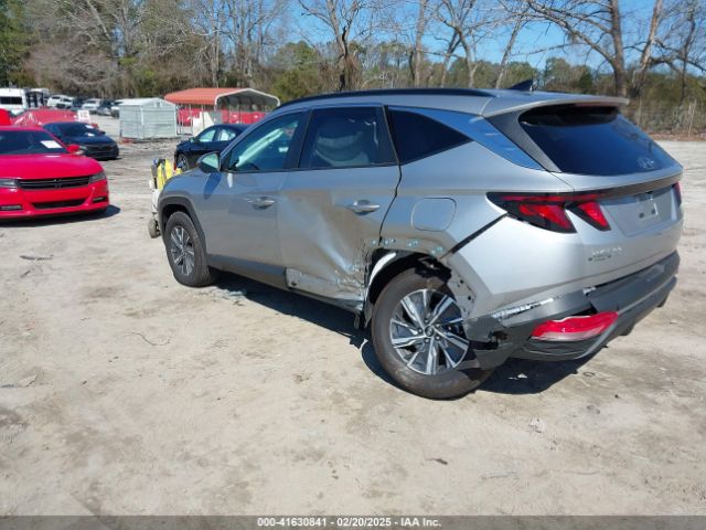 KM8JBCD14RU218673 Hyundai Tucson Hybrid Blue