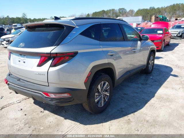 KM8JBCD14RU218673 Hyundai Tucson Hybrid Blue