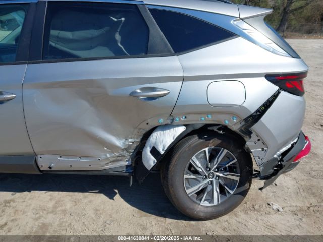KM8JBCD14RU218673 Hyundai Tucson Hybrid Blue