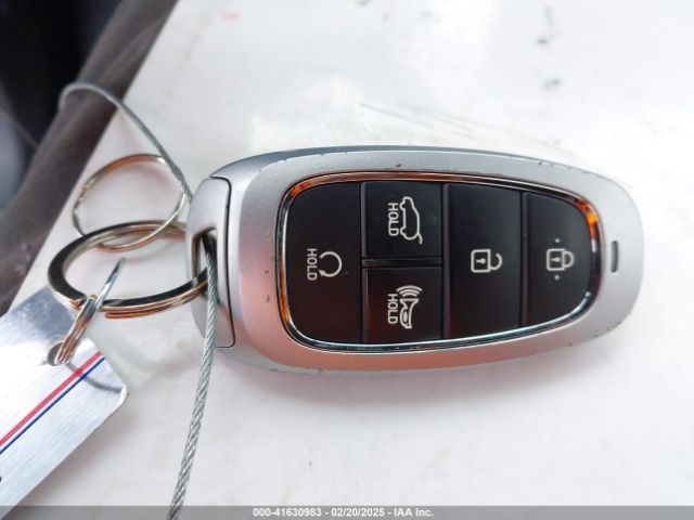 KM8S2DA13MU013627 Hyundai Santa Fe Hybrid Blue