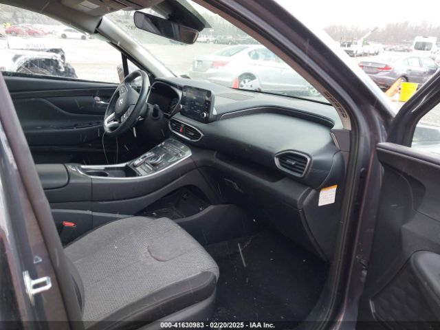 KM8S2DA13MU013627 Hyundai Santa Fe Hybrid Blue