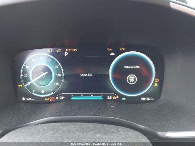 KM8S2DA13MU013627 Hyundai Santa Fe Hybrid Blue