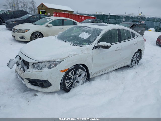 Honda Civic Ex-t 2018 JHMFC1F38JX014423 Image 2