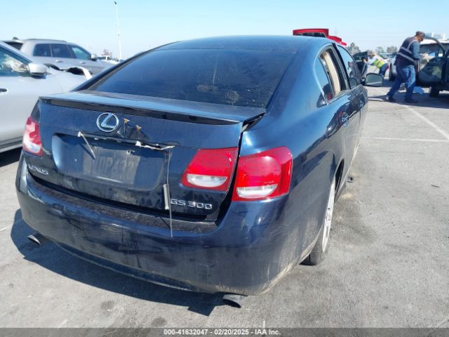2006 LEXUS GS 300 JTHBH96S765040729 Photo 3