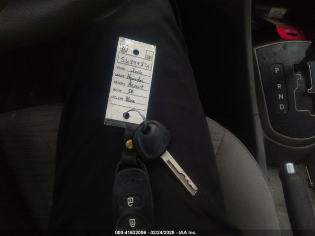 KMHCT4AE1GU122760 Hyundai ACCENT SE