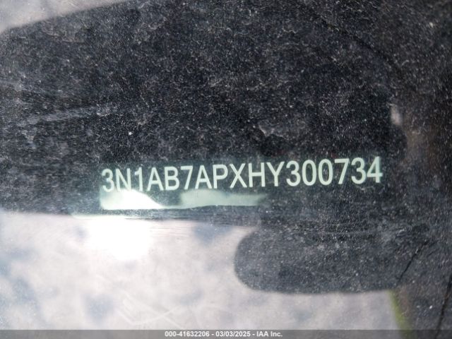 3N1AB7APXHY300734 Nissan SENTRA S