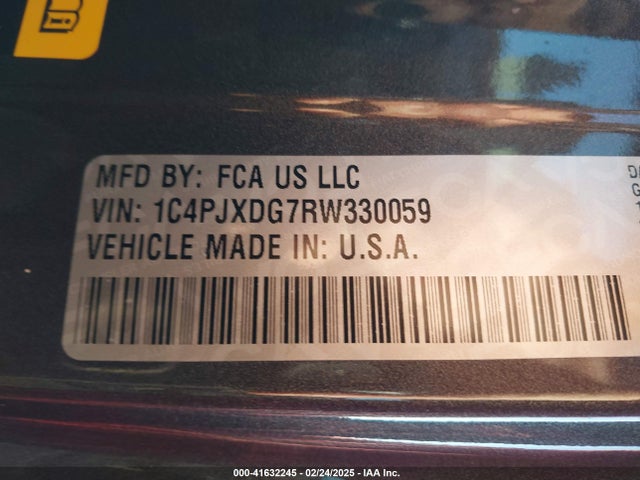 1C4PJXDG7RW330059 Jeep Wrangler 4-door Sport S 4x4