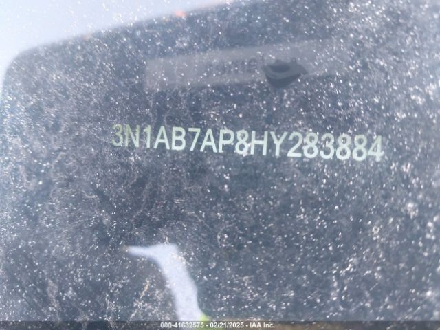 3N1AB7AP8HY283884 Nissan SENTRA S