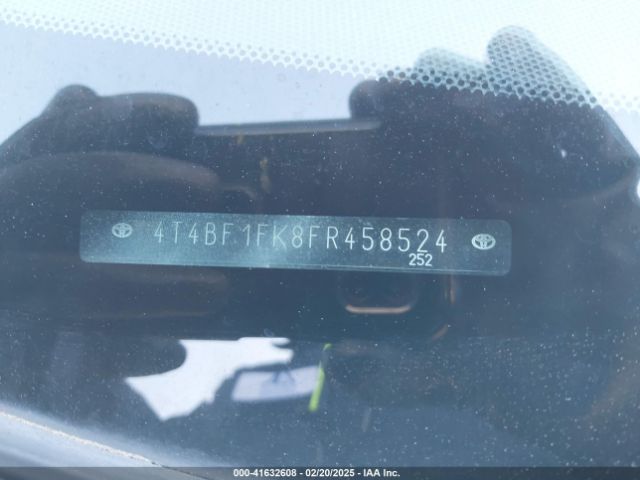 4T4BF1FK8FR458524 Toyota CAMRY LE