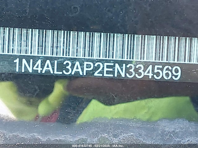 Продаж на аукціоні авто 2014 Nissan Altima 2.5 S, vin: 1N4AL3AP2EN334569, номер лоту: 41632745