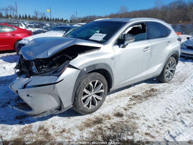 JTJBARBZ0H2125289 Lexus Nx 200t F Sport