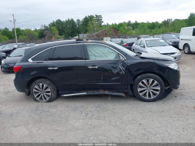 5FRYD4H65EB010361 Acura Mdx Technology Pkg W/entertainment Pkg