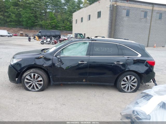 5FRYD4H65EB010361 Acura Mdx Technology Pkg W/entertainment Pkg
