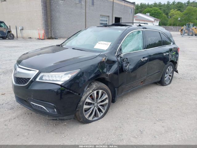 5FRYD4H65EB010361 Acura Mdx Technology Pkg W/entertainment Pkg