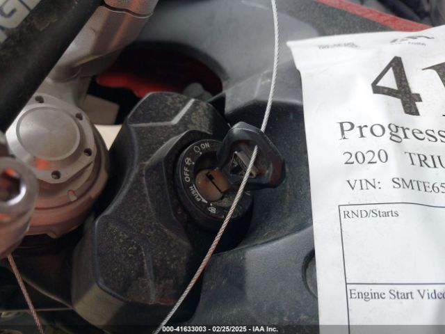 2020 TRIUMPH MOTORCYCLE TIGER SMTE65DF4LTAB0856 Photo 10