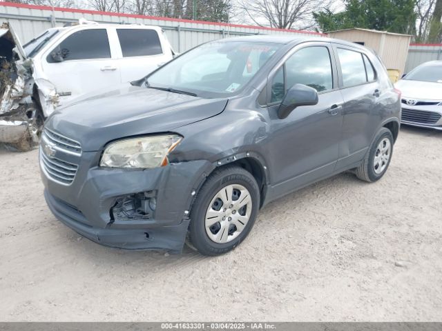 3GNCJKSB3GL254942 Chevrolet Trax 1ls