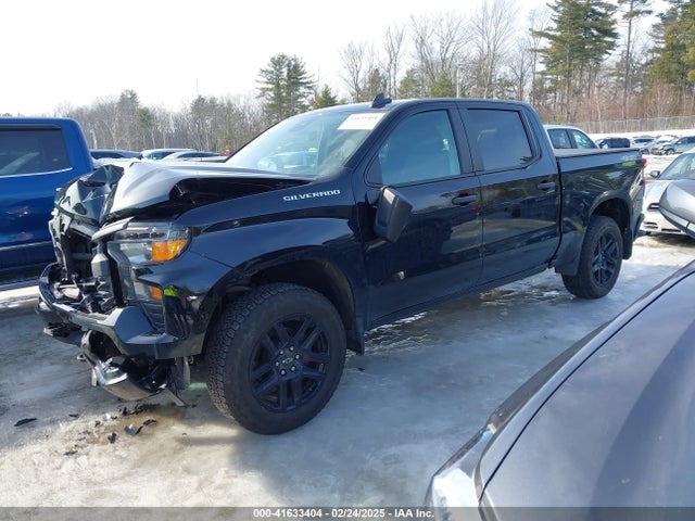 1GCPDBEKXNZ538992 Chevrolet Silverado 1500 4wd  Short Bed Custom/4wd  Standard Bed Custom
