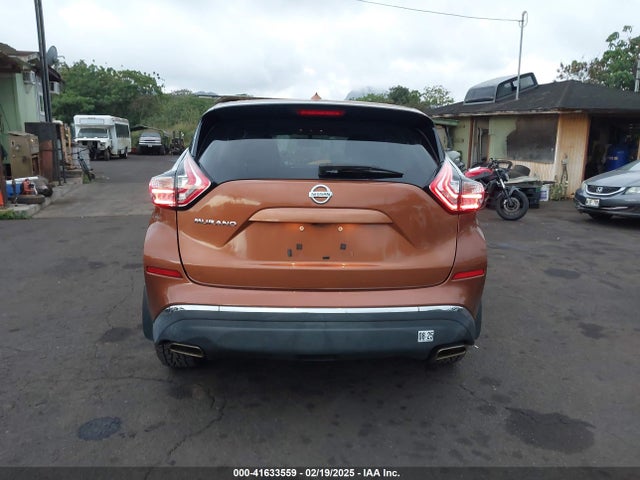 Nissan MURANO S 2015 5N1AZ2MGXFN276481 Image 16