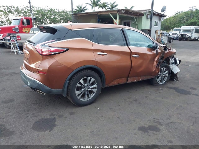Nissan MURANO S 2015 5N1AZ2MGXFN276481 Image 4