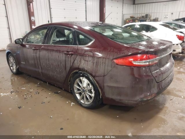 3FA6P0LU8HR251046 Ford Fusion Hybrid Se