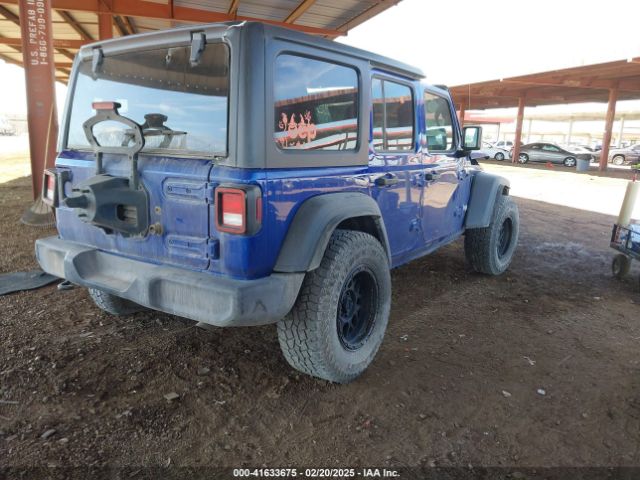 1C4HJXDG4LW312551 Jeep Wrangler Unlimited Sport S 4x4