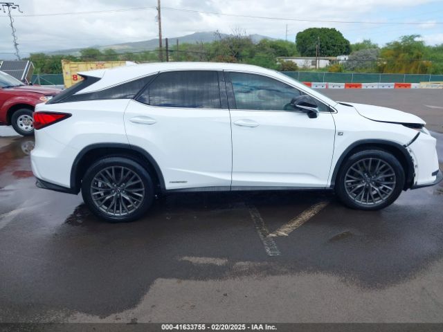2T2BGMCA9GC006844 Lexus Rx 450h F Sport