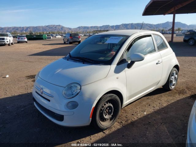 2012 FIAT 500 3C3CFFAR2CT270340 Photo 1