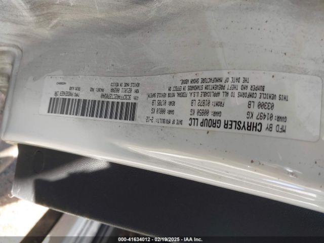 2012 FIAT 500 3C3CFFAR2CT270340 Photo 8