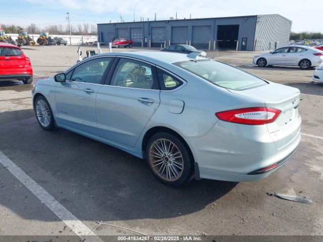 3FA6P0LU3ER128086 Ford Fusion Hybrid Se
