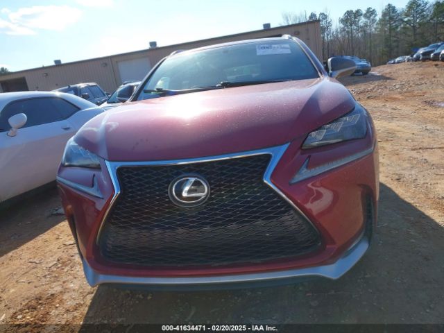 JTJYARBZ8F2013542 Lexus Nx 200t F Sport