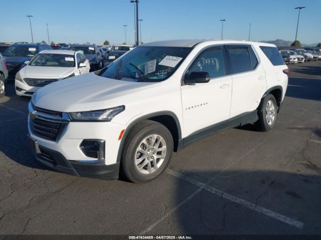 1GNERFKW4NJ104127 Chevrolet Traverse Fwd Ls