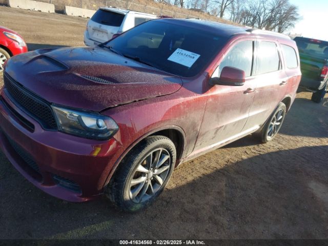 1C4RDJDG4JC434978 Dodge Durango Gt Awd