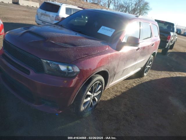 1C4RDJDG4JC434978 Dodge Durango Gt Awd