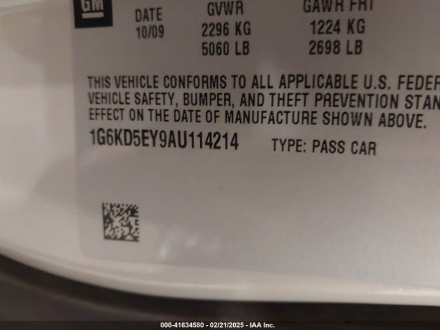 2010 CADILLAC DTS 1G6KD5EY9AU114214 Photo 8