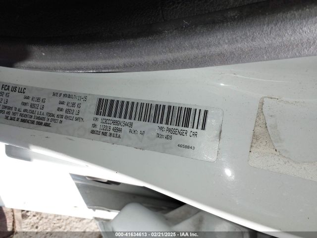 2016 CHRYSLER 200 1C3CCCAB9GN154438 Photo 8
