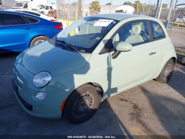 2012 FIAT 500 3C3CFFAR3CT303958 Photo 1