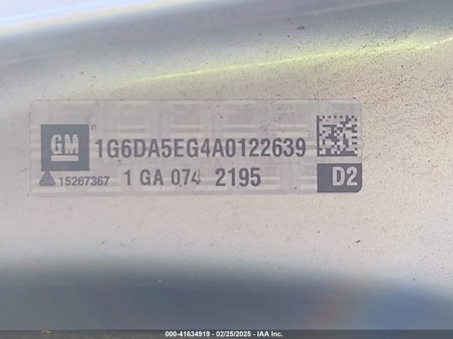 2010 CADILLAC CTS 1G6DA5EG4A0122639 Photo 8