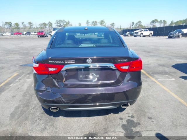 1N4AA6AP9GC409208 Nissan Maxima 3.5 Platinum