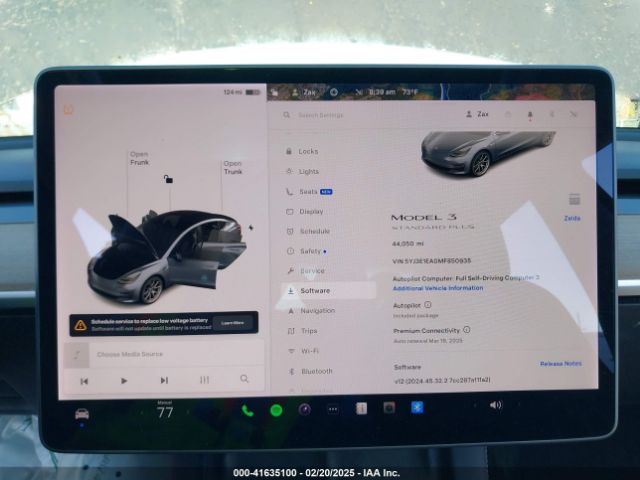 2021 TESLA MODEL 3 5YJ3E1EA0MF850935 Photo 6