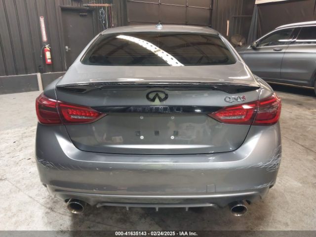 JN1FV7DR9NM390385 Infiniti Q50 Red Sport 400 Awd
