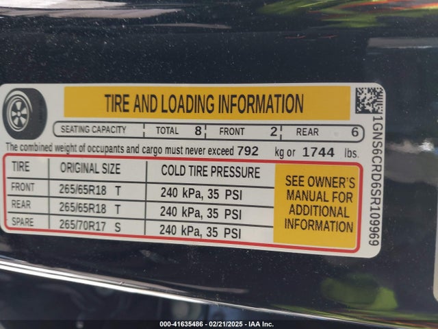 Chevrolet Suburban 4wd Lt 2025 1GNS6CRD6SR109969 Image 9