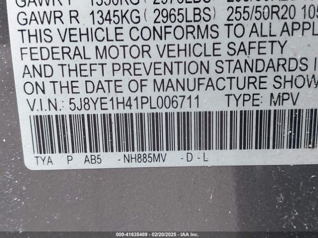 2023 ACURA MDX 5J8YE1H41PL006711 Photo 8